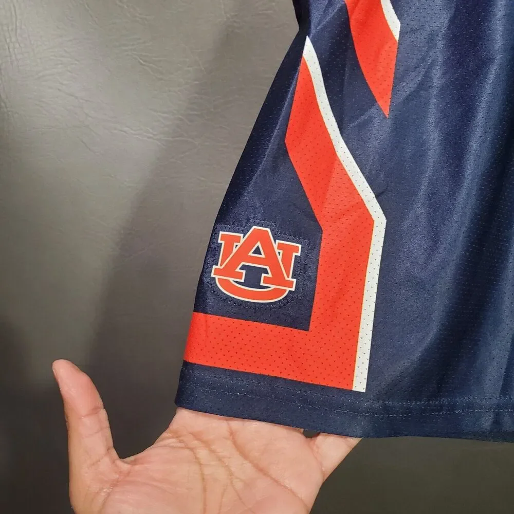 Under Armour Auburn Tigers Reflex Basketball Game Short Womens S Navy UK032SW